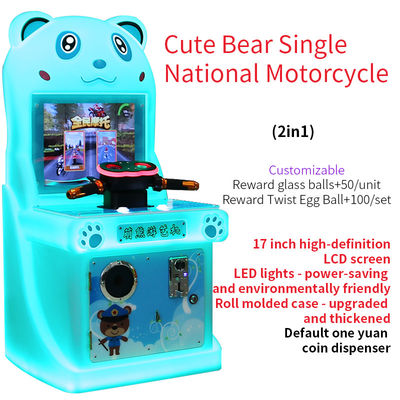 mesin balap arcade permainan lemari koin Mall Mesin National Motorcycle Single Racing Game