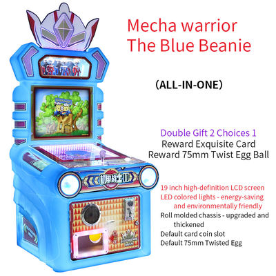 Pengelolaan Koin Petualangan Mech Warrior Little Blue Hat Anak-anak Arcade Games