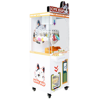 Anak Arcade Claw Mesin Game Untuk Dijual Oranye Koin-dioperasikan Mesin Game Starry Cinta Klip