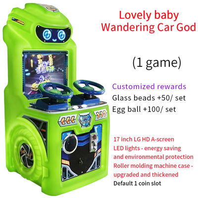 17 inci Double-Player Racing Arcade Game Mesin Permainan Balap