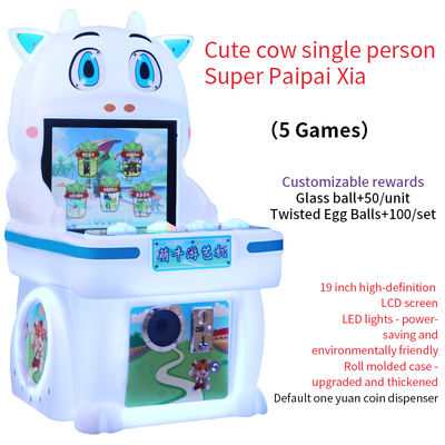 Amusement Coin Op Video Games Mesin Super Pat Man
