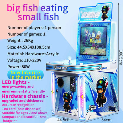 Ikan Besar Makan Ikan Kecil Predator Lapar Ikan Makan Ikan Joystick Koin Dioperasikan Mesin Game