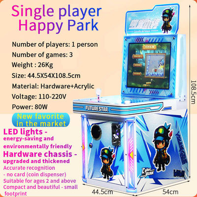 Single Player Happy Amusement Park Game Arcade Game Machine Video Game Coin Logistics Pelacakan