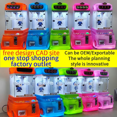 Pabrik Grosir Mini Claw Cranes Untuk Koin-dioperasikan Mainan Anak Mesin Game