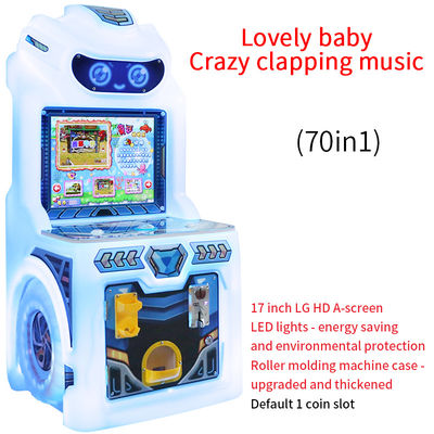 Mesin Game Crazy Popping 17-Inci Mode Anak-Anak 220V Mesin Game Arkade