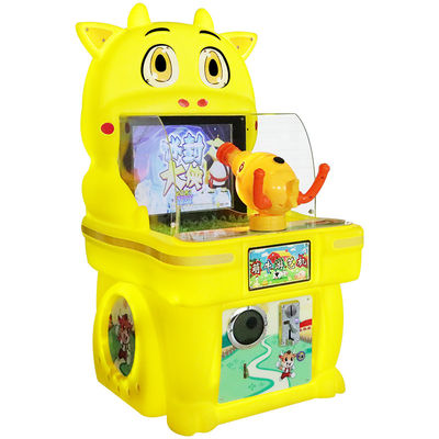 Mesin Arcade Anak-anak Tembak Air Pemain Tunggal Sapi Lucu