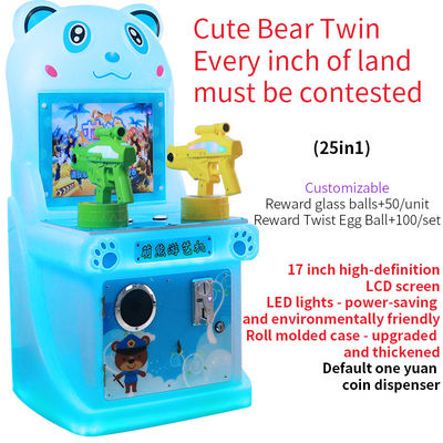 Senjata penembakan komersial dalam ruangan untuk anak-anak untuk mesin arcade game elektronik dua orang