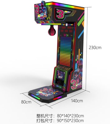 Mesin permainan arcade bertema kartun yang dioperasikan koin