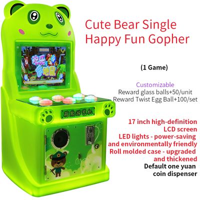 Baru populer Arcade koin-dioperasikan anak-anak mesin menembak Groundhog