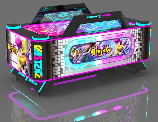 Anak-anak Air Hockey Meja Game Console Dalam Bahasa Inggris Arcade Untuk Anak-anak Control Panel