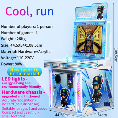 Taman bermain anak-anak Fun Joystick Interaktif Mesin Game Arcade Keluarga