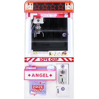 Factory Direct Sales Point Matrix Screen Mini Claw Machine Mesin permainan yang dioperasikan koin